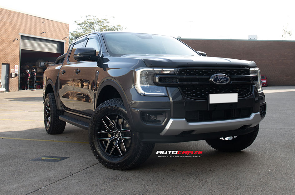 FORD RANGER NEXT GEN LENSO DYNA GLOSS BLACK MILLED 