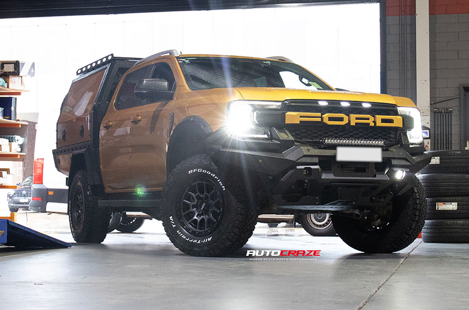 FORD RANGER NEXT GEN LENSO GRAVEL PASSION BLACK