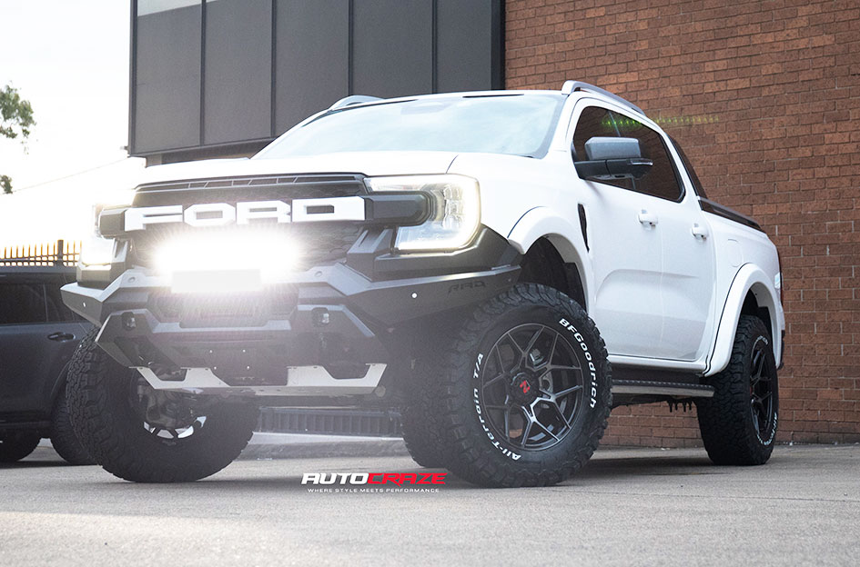 FORD RANGER NEXT GEN NOMAD SABBATH GREY TINTED FACE