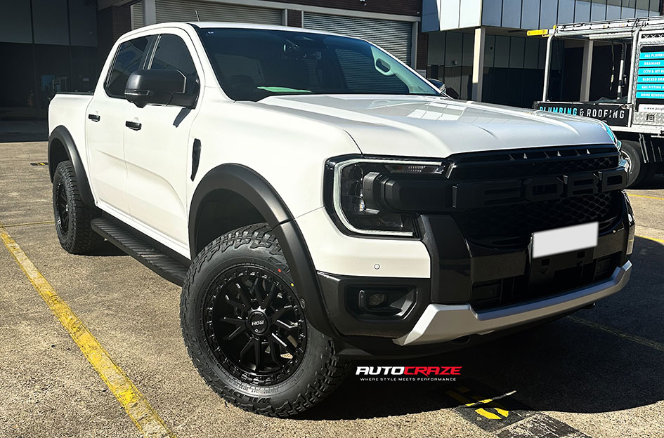 FORD RANGER NEXT GEN ROH RAID MATTE BLACK 
