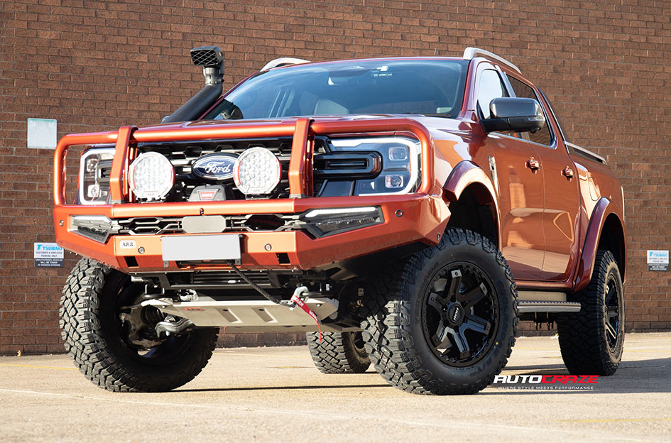 FORD RANGER NEXT GEN ROH ROCK 6 MATT BLACK 