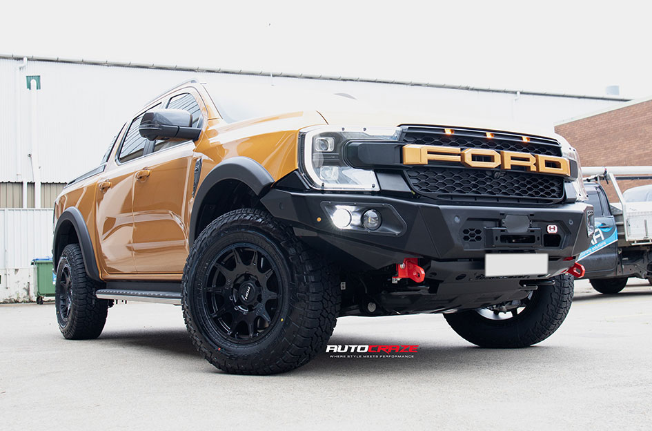 FORD RANGER NEXT GEN ROH INVADER MATTE BLACK 