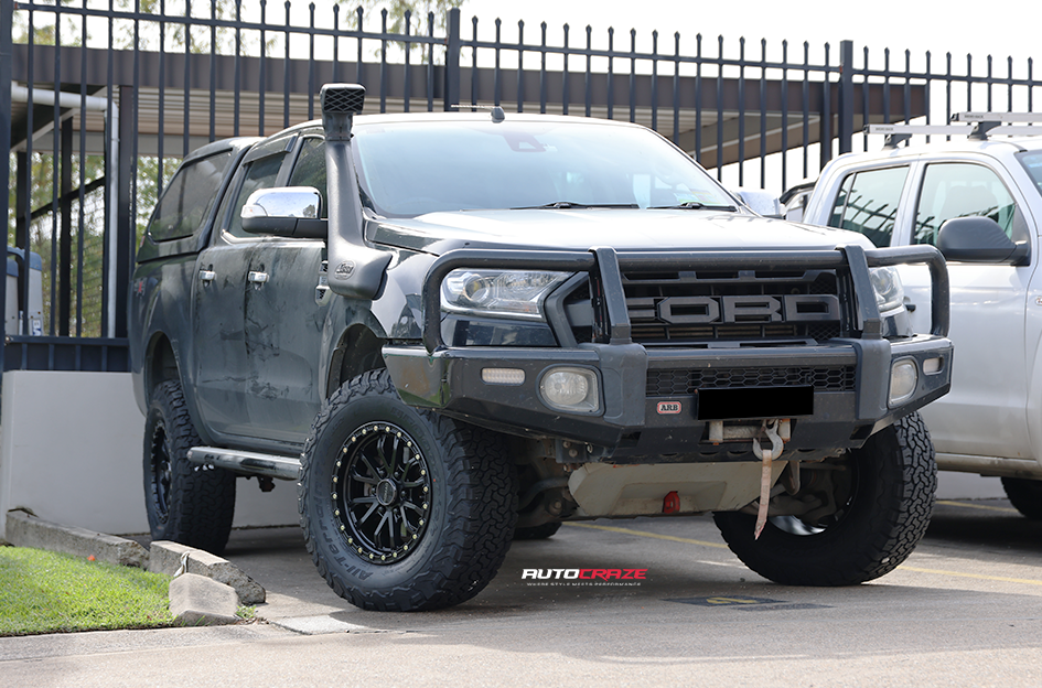 FORD RANGER NOMAD N133 SATIN BLACK