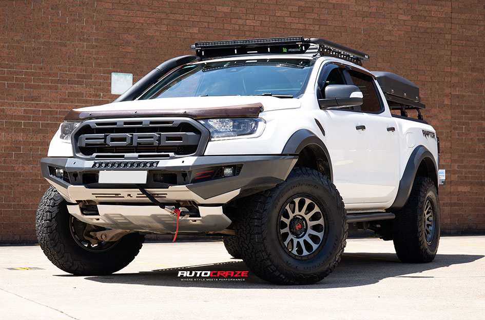 FORD RANGER RAPTOR NOMAD VICTIM GUN METAL BLACK RING