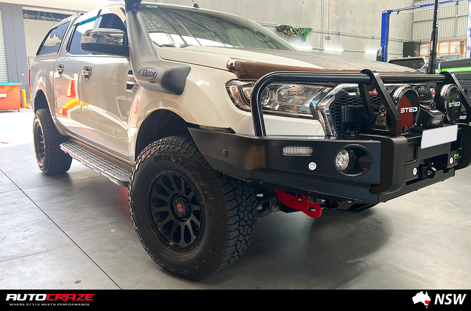 FORD RANGER NOMAD VICTIM MATTE BLACK 