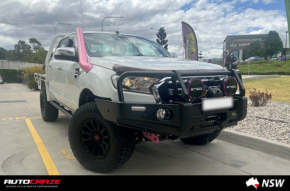 FORD RANGER NOMAD VICTIM MATTE BLACK 