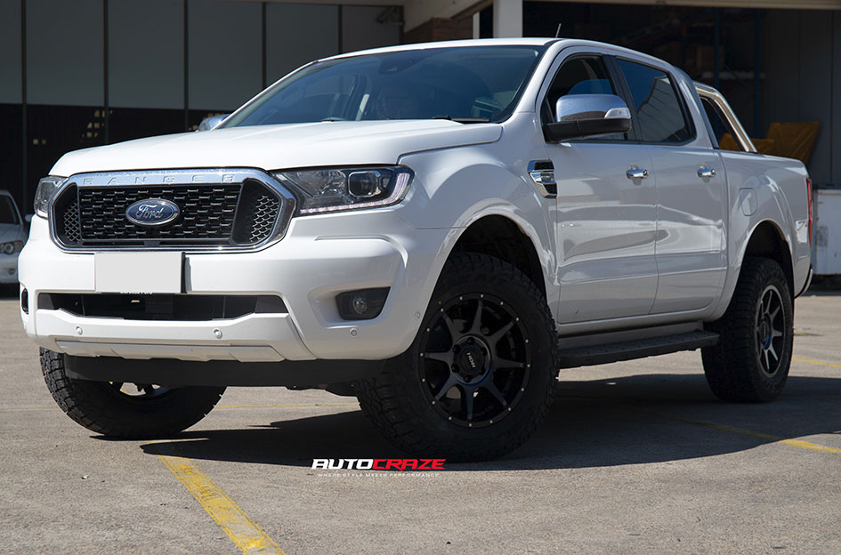 FORD RANGER ROH TROPHY MATT BLACK GRAPHITE FACE