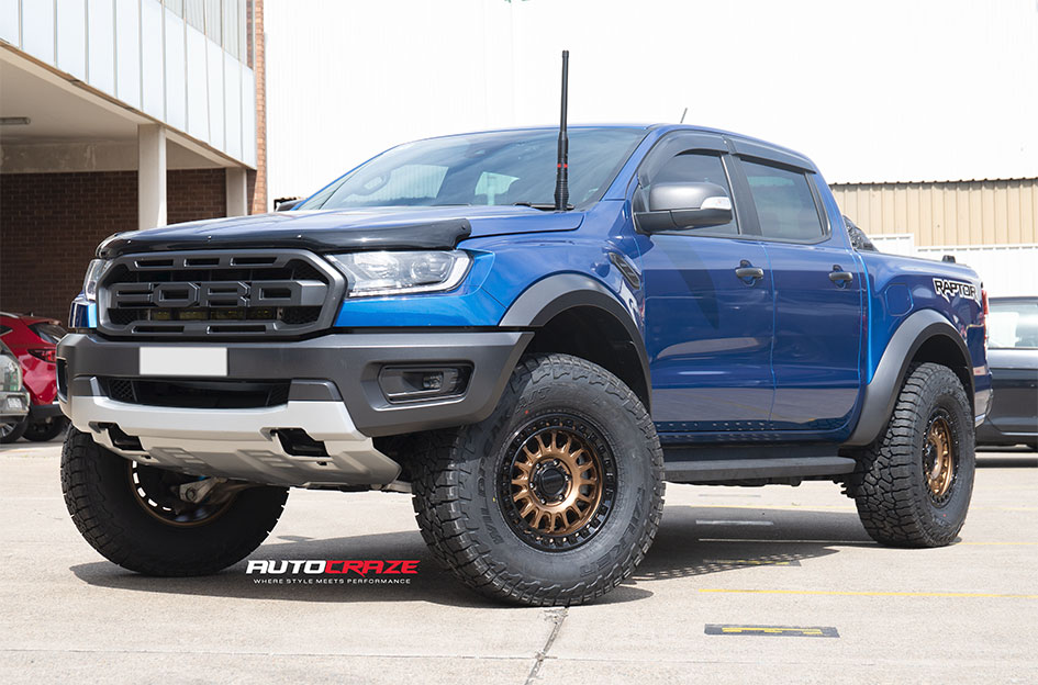 FORD RANGER RAPTOR KMC IMS MATTE BRONZE