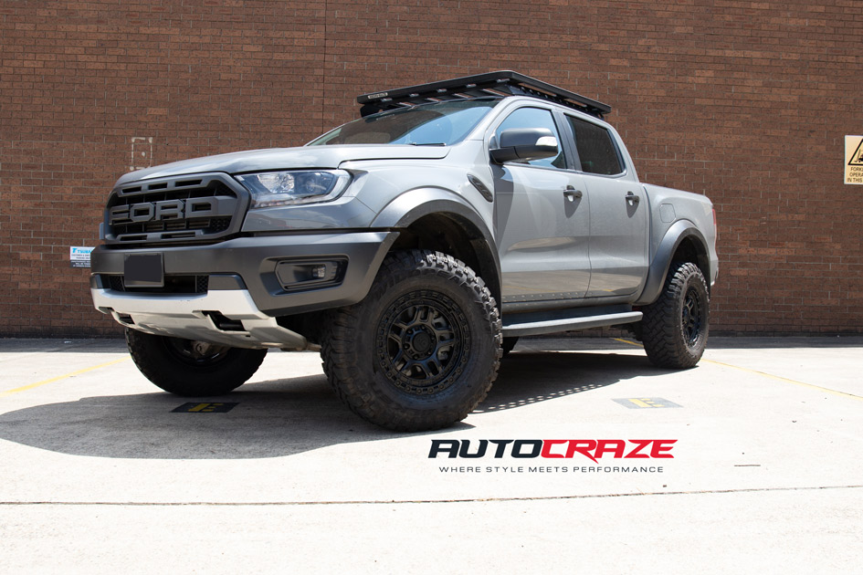 FORD RANGER RAPTOR KING BARRETT SATIN BLACK
