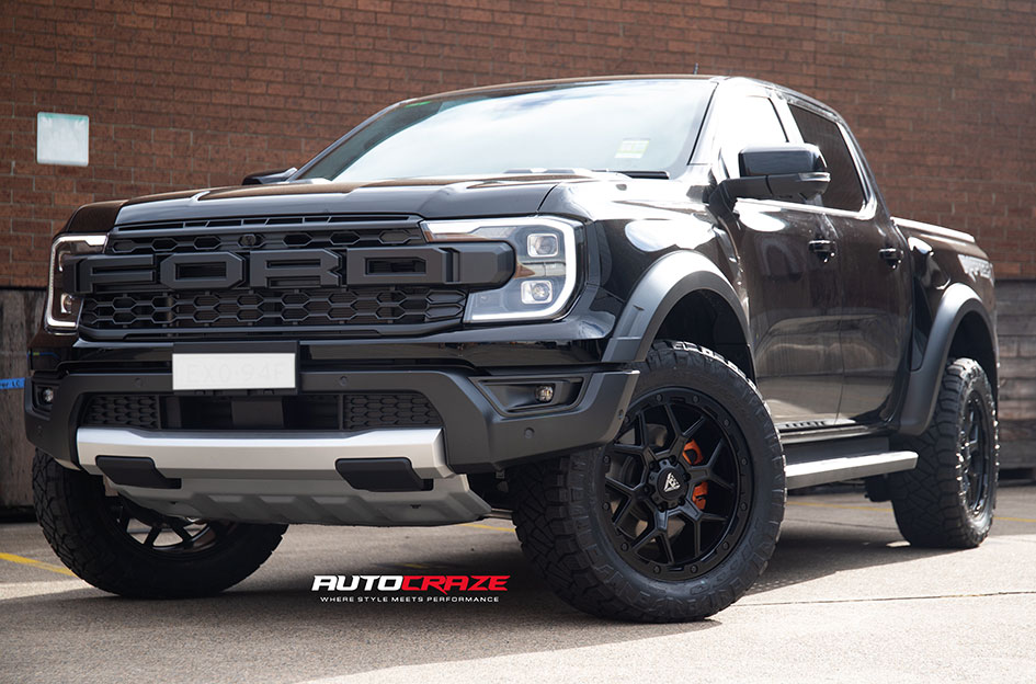 FORD RANGER RAPTOR NEXT GEN ADVANTI AXR MAVERICK MATTE BLACK 