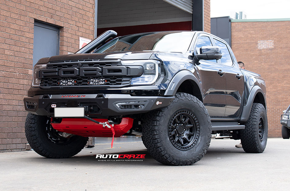 FORD RANGER RAPTOR NEXT GEN BLACK RHINO CALICO MATTE BLACK 