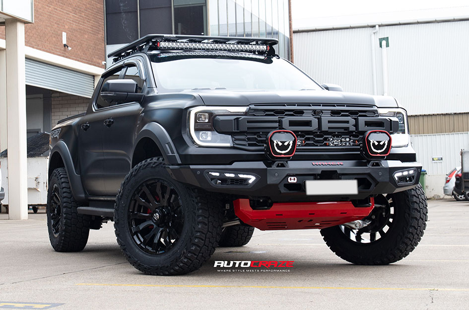 FORD RANGER RAPTOR NEXT GEN FUEL BLITZ GLOSS BLACK 