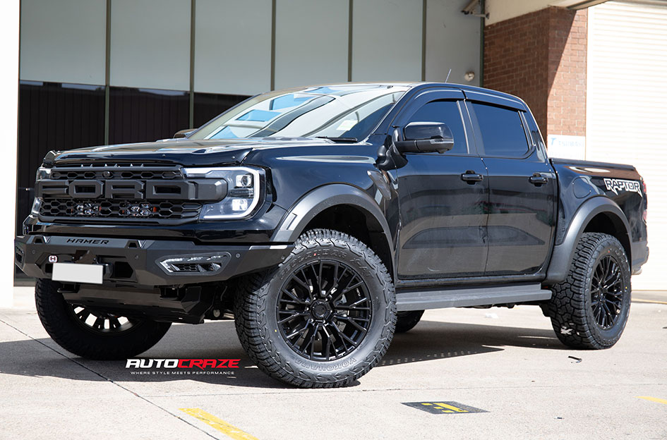 FORD RANGER RAPTOR NEXT GEN FUEL REBAR 6 BLACKOUT