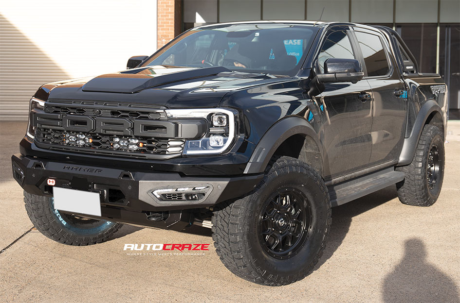 FORD RANGER RAPTOR NEXT GEN FUEL TECH MATTE BLACK