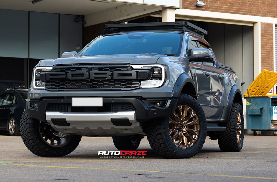 FORD RANGER RAPTOR NEXT GEN FUEL FLAME D805 PLATINUM BRONZE