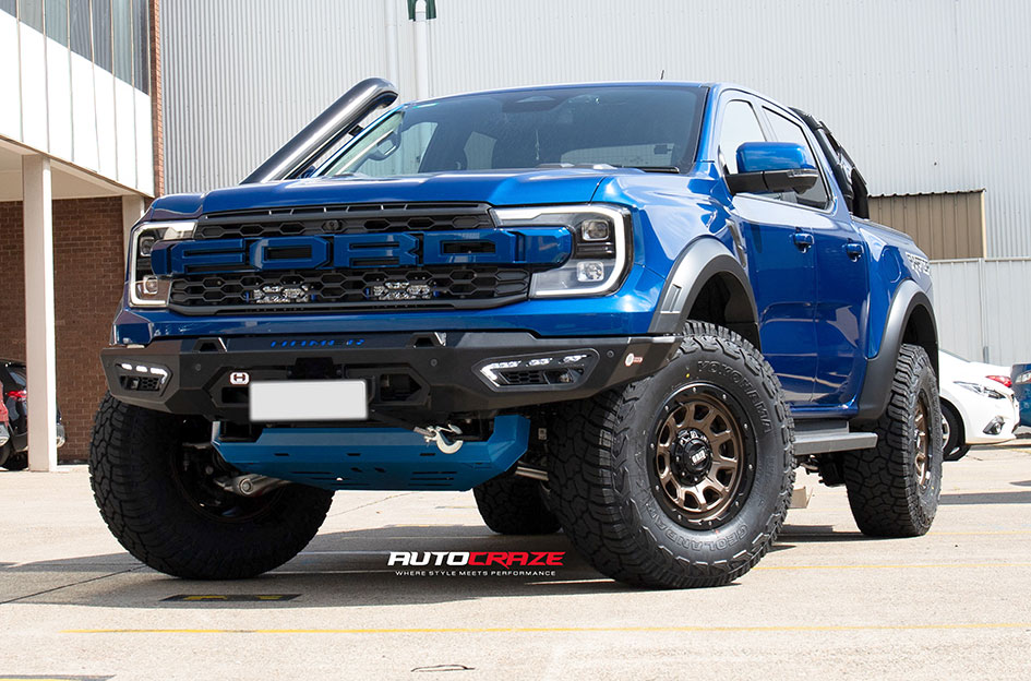 FORD RANGER RAPTOR NEXT GEN GRID GD15 MATTE BRONZE BLACK LIP 