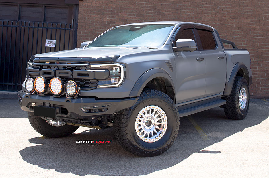 FORD RANGER RAPTOR NEXT GEN KMC KM445 IMPACT MACHINED