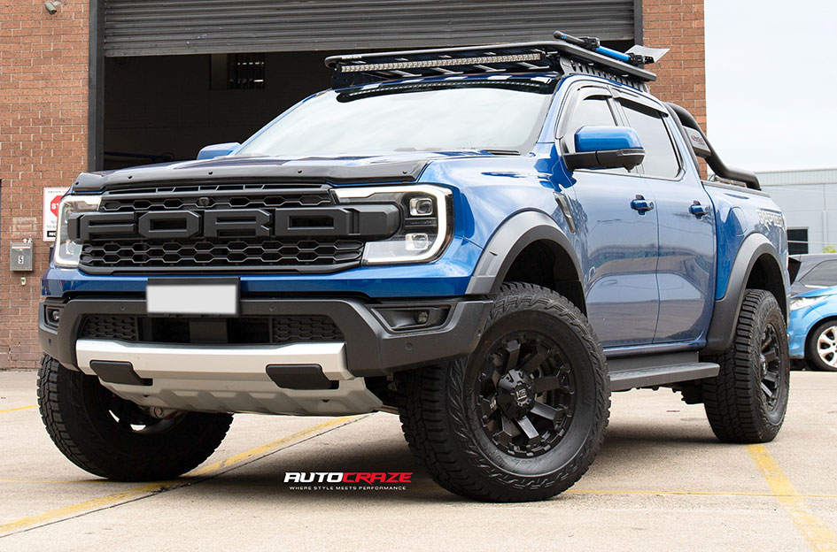 FORD RANGER RAPTOR NEXT GEN KING AMBUSH SATIN BLACK