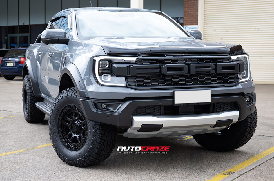 FORD RANGER NEXT GEN RAPTOR KING BARRETT SATIN BLACK