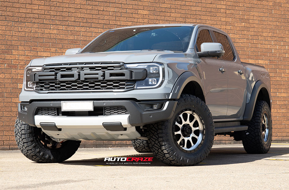 FORD RANGER RAPTOR NEXT GEN KING HURRICANE GLOSS BLACK MACHINED