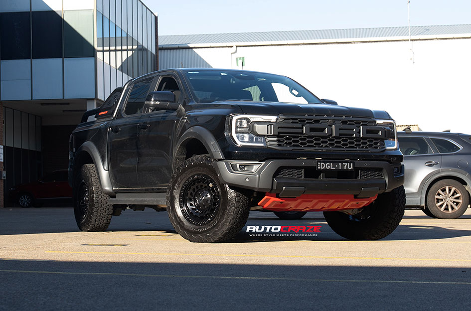 FORD RANGER RAPTOR NEXT GEN KING ZOMBIE SATIN BLACK