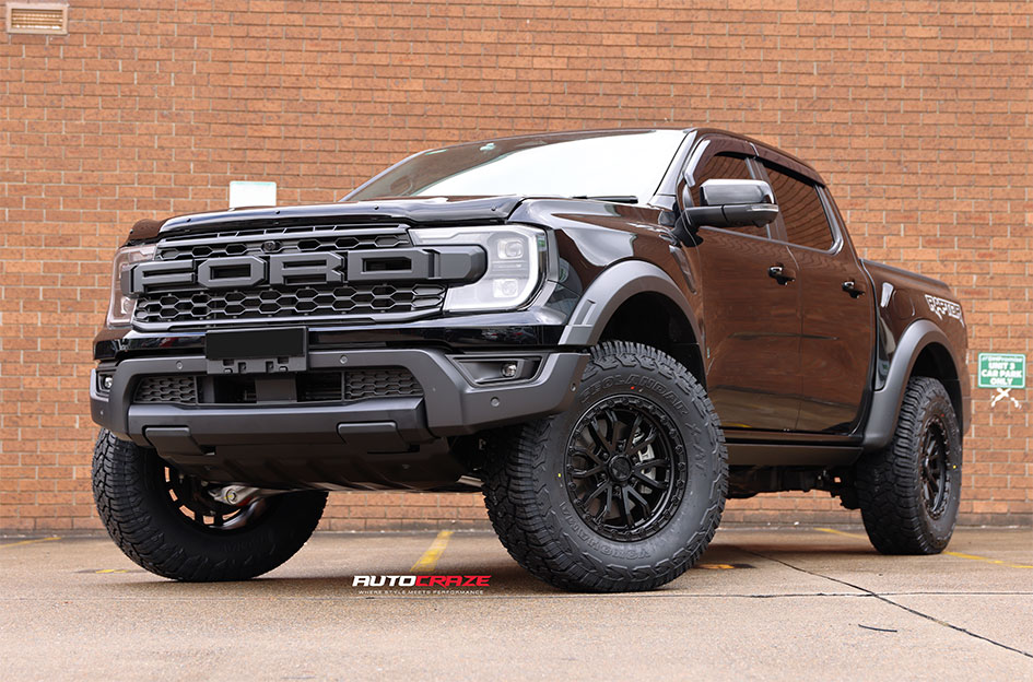 FORD RANGER RAPTOR NEXT GEN NOMAD N133 SATIN BLACK