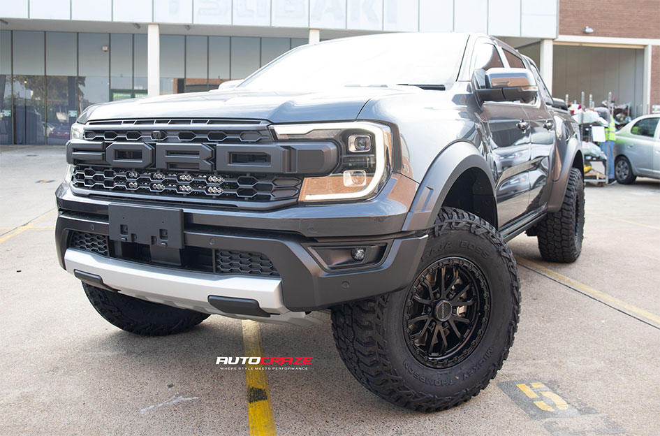 FORD RANGER RAPTOR NEXT GEN NOMAD N133 SATIN BLACK