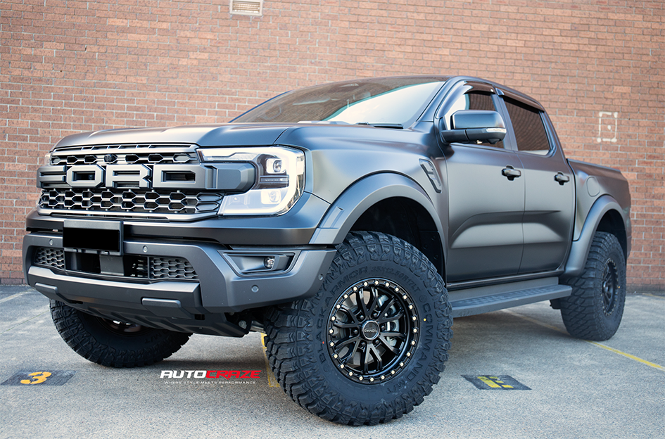 FORD RANGER RAPTOR NEXT GEN NOMAD N133 SATIN BLACK