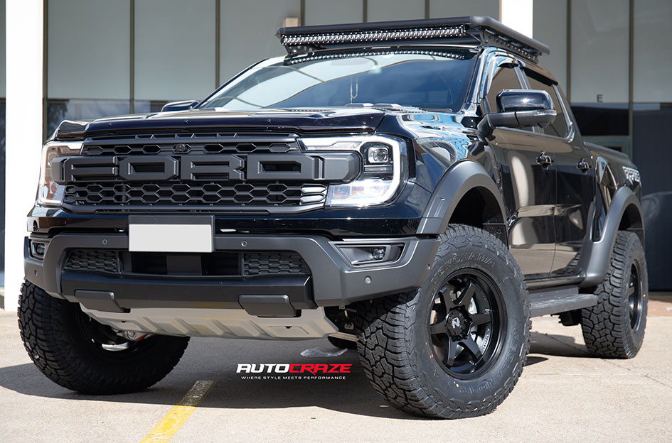 FORD RANGER RAPTOR NEXT GEN NOMAD PROSECUTOR MATTE BLACK 