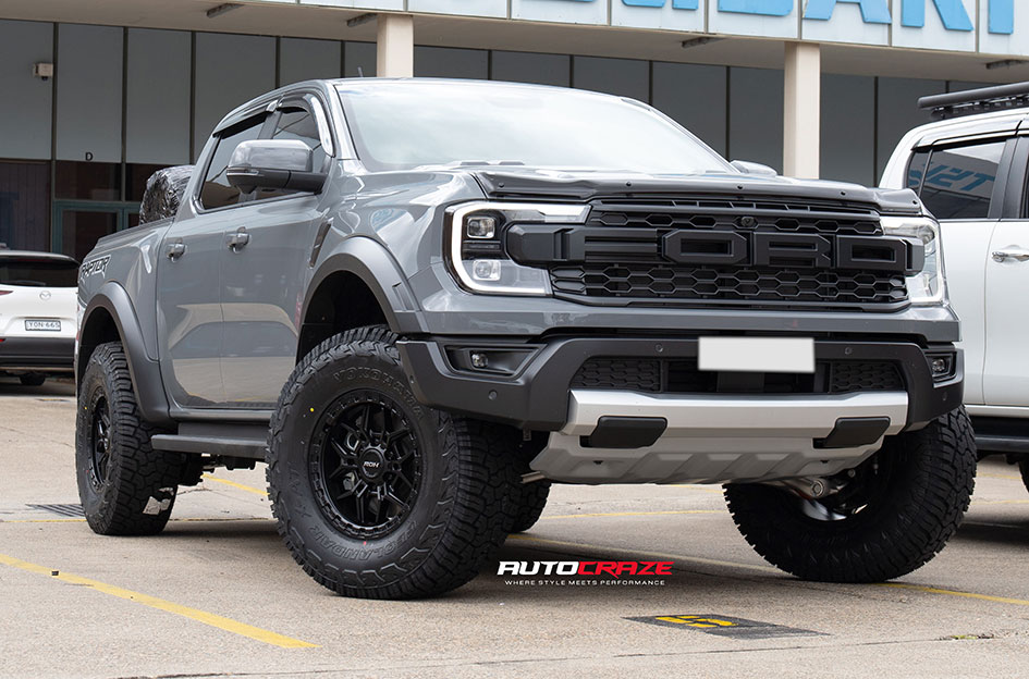FORD RANGER RAPTOR NEXT GEN ROH AXE MATT BLACK 