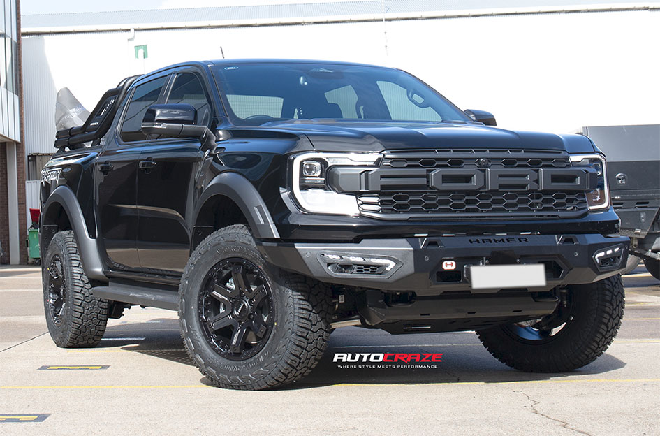 FORD RANGER RAPTOR NEXT GEN ROH ROCK 6 MATT BLACK 