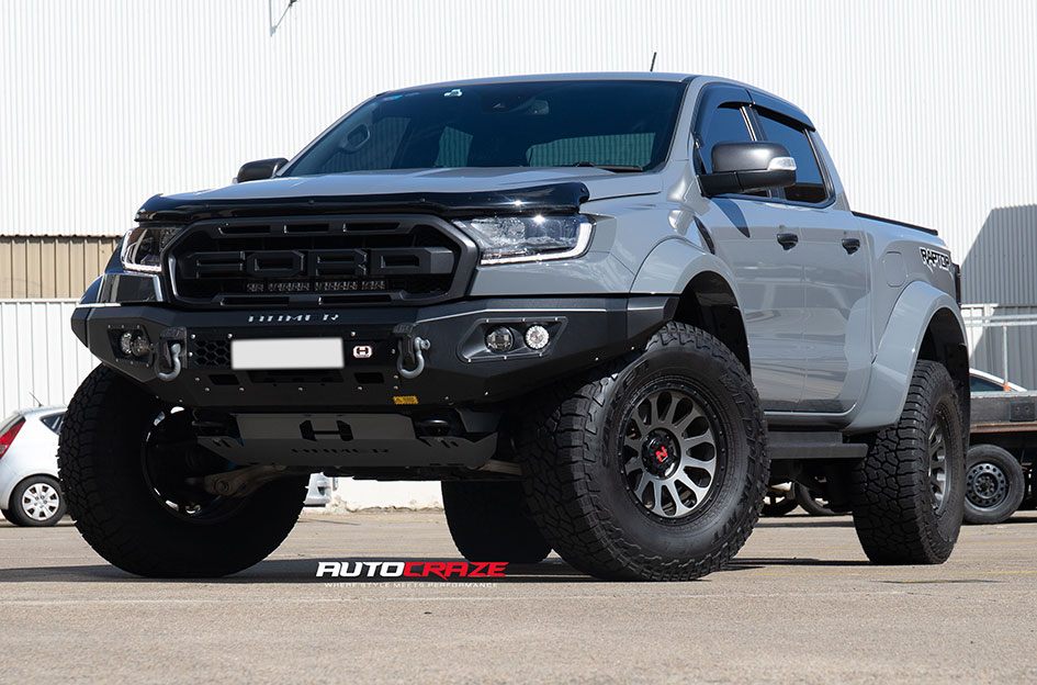FORD RANGER RAPTOR NOMAD VICTIM GUN METAL BLACK RING