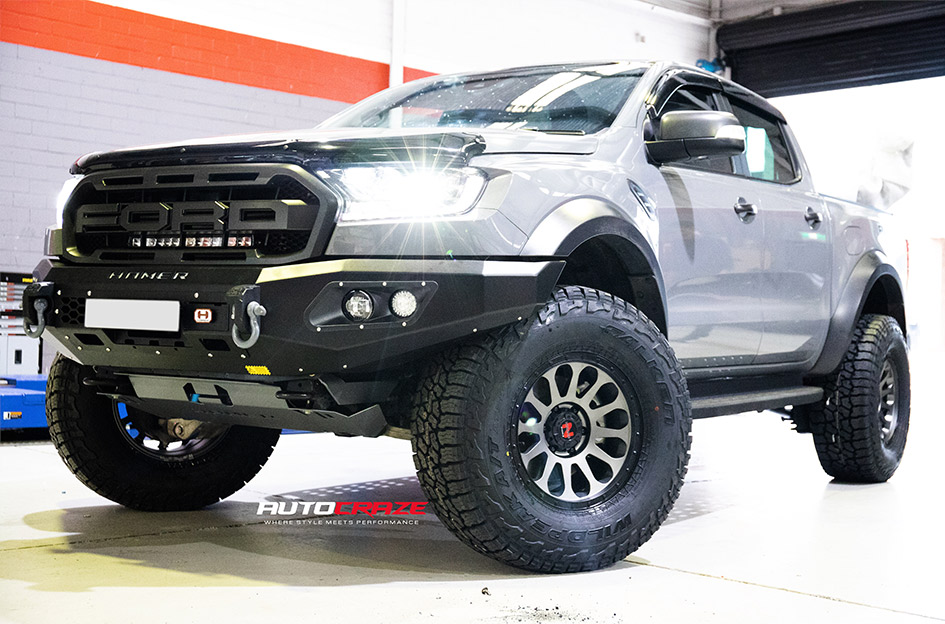 FORD RANGER RAPTOR NOMAD VICTIM GUNMETAL BLACK LIP