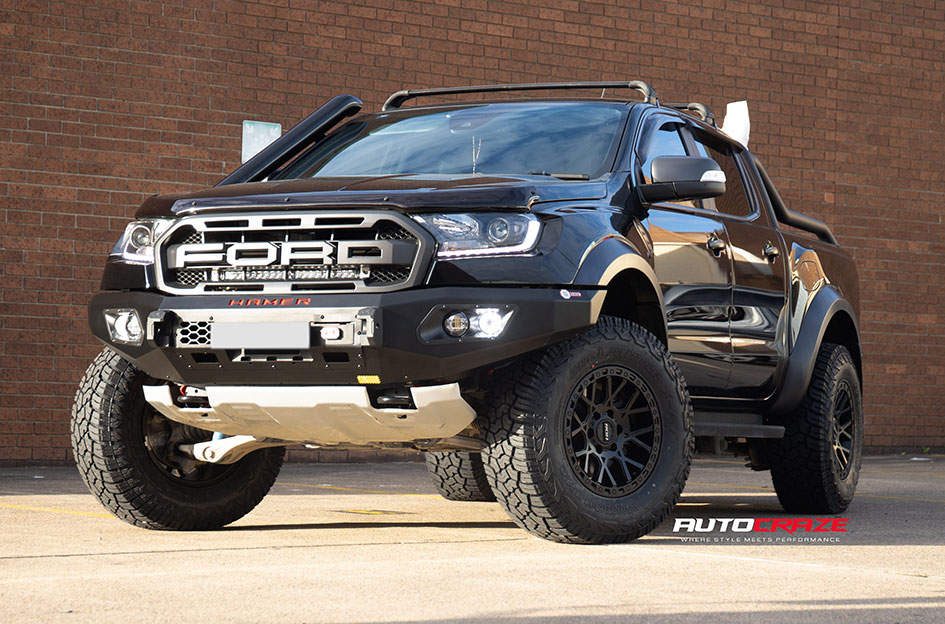 FORD RANGER RAPTOR ROH CRAWLER MATT BLACK 