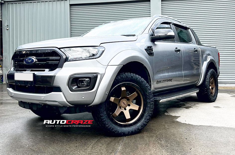 FORD RANGER ROTIFORM SIX-OR BRONZE W/BLACK RING