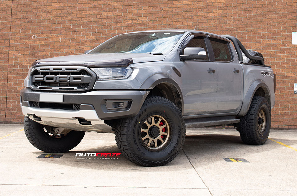 FORD RAPTOR KING HURRICANE SATIN BRONZE BLACK LIP 