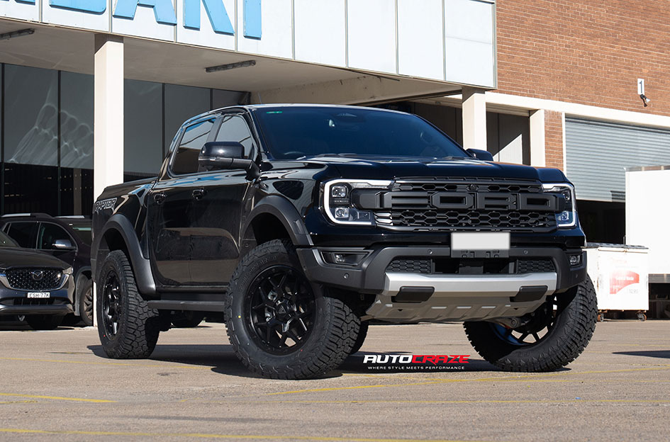 FORD RANGER RAPTOR NEXT GEN AXR MAVERICK MATTE BLACK 
