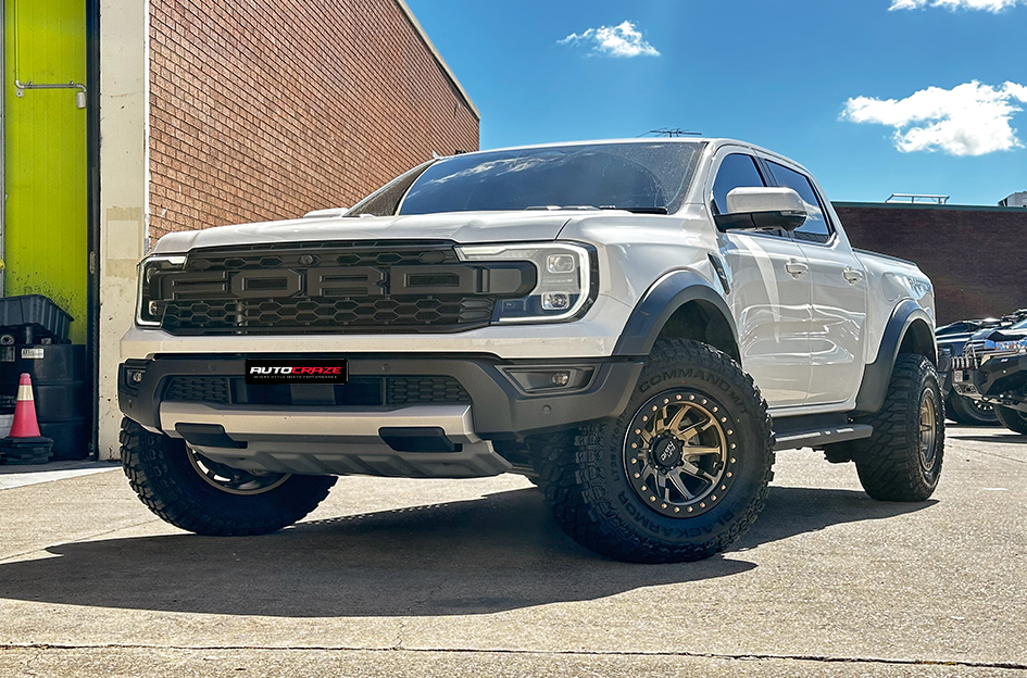 FORD RANGER RAPTOR NEXT GEN DIRTY LIFE DT-2 SATIN GOLD BLACK LIP