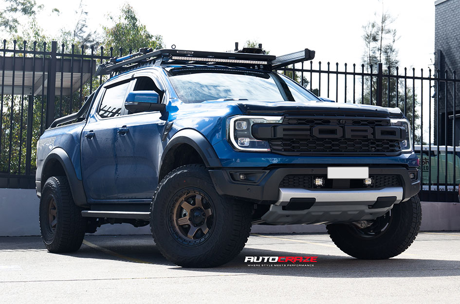 FORD RANGER RAPTOR NEXT GEN FUEL BLOCK BRONZE BLACK LIP