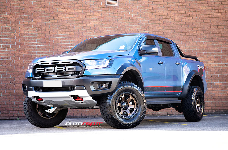 FORD RANGER RAPTOR FUEL SHOK MATTE BRONZE