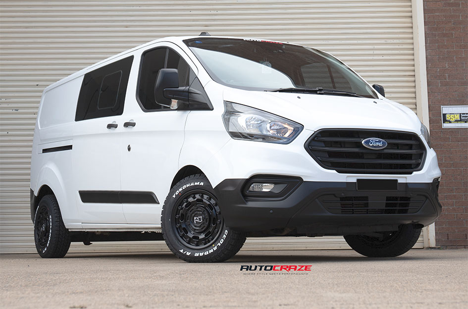 FORD TRANSIT BLACK RHINO ARSENAL MATTE BLACK 
