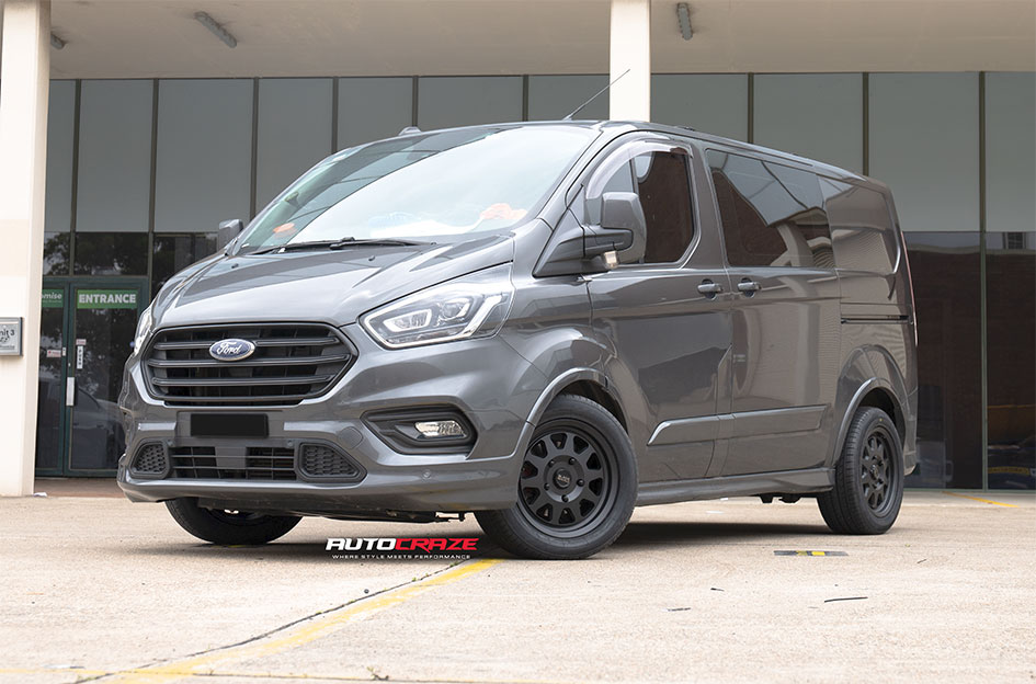 FORD TRANSIT BLACK RHINO STADIUM MATTE BLACK