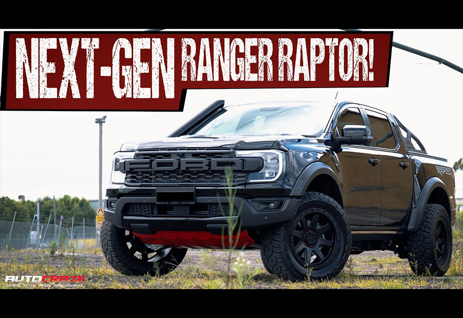 Ford Ranger Raptor Next-Gen Black Rhino Baker Wheels