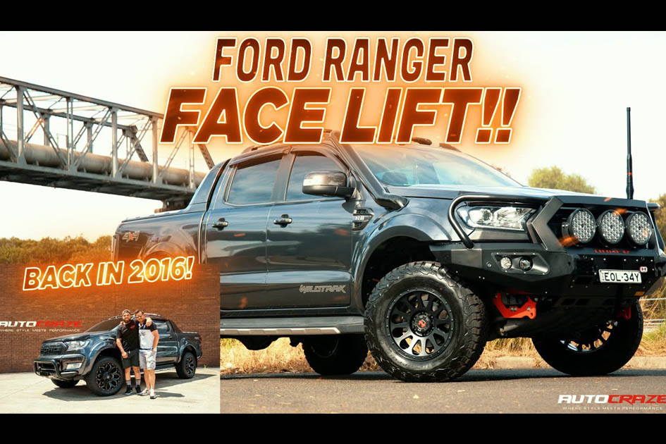 Ford Ranger Nomad Victim Matte Black
