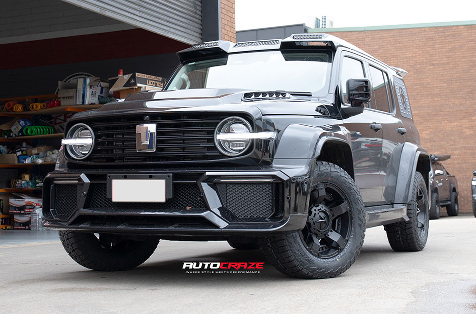 GWM TANK 300 KMC ROCKSTAR XD 2 MATTE BLACK