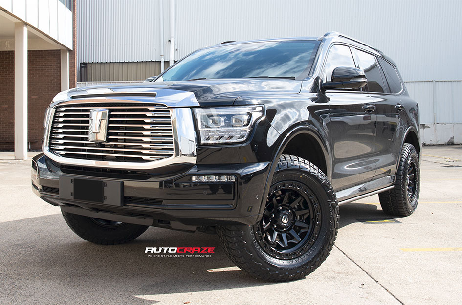 GWM TANK 500 FUEL COVERT MATTE BLACK