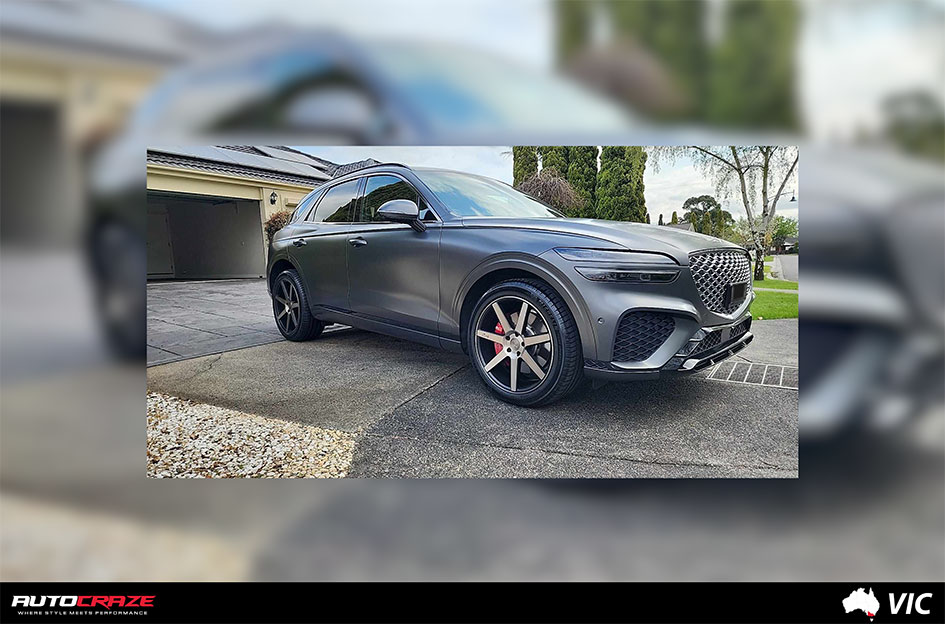 GENESIS GV70 NICHE VERONA MATT BLACK MACHINED TINT