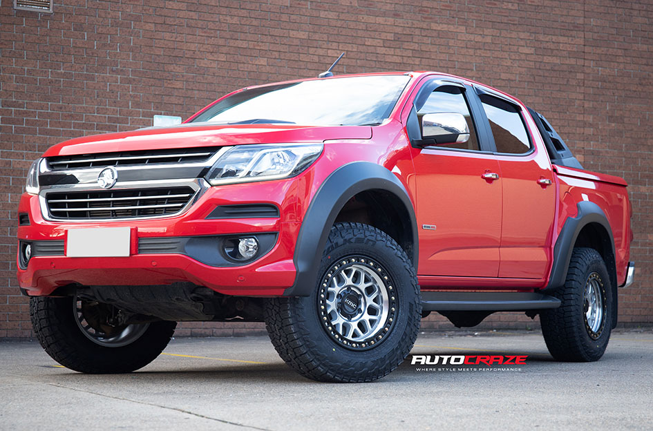 HOLDEN COLORADO KMC GRS MACHINED W/ SATIN BLACK LIP