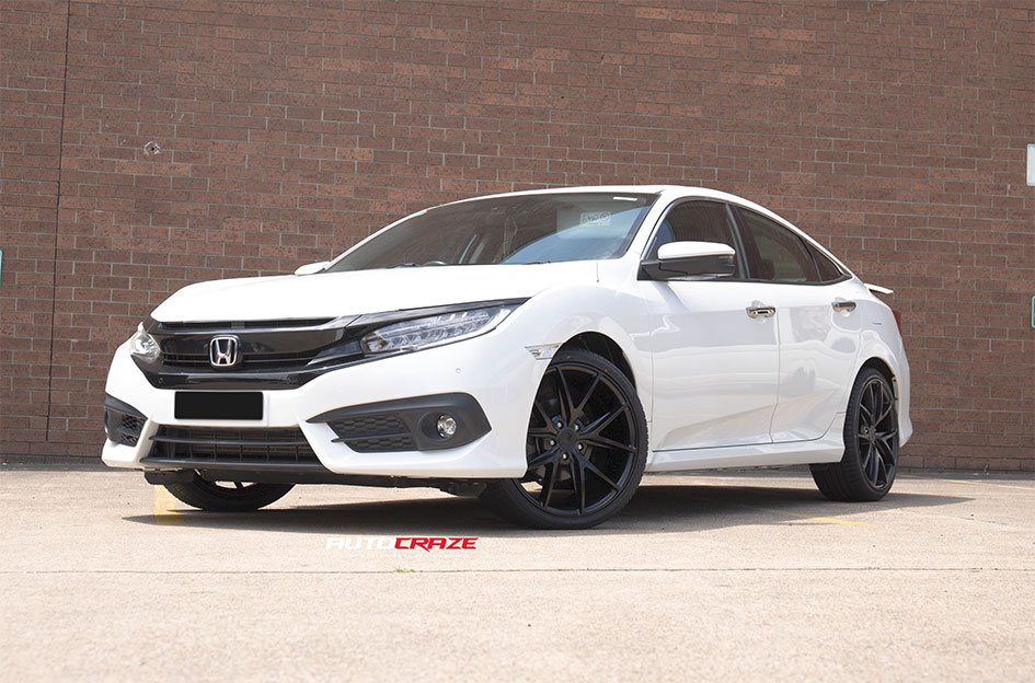 HONDA CIVIC NICHE MISANO MATTE BLACK 