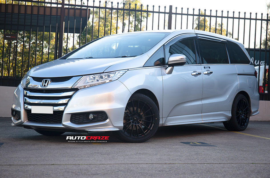 HONDA ODYSSEY ENKEI FC01 MATTE BLACK